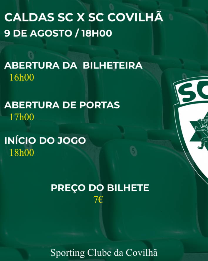 Informaes para o jogo da 1 jornada 
