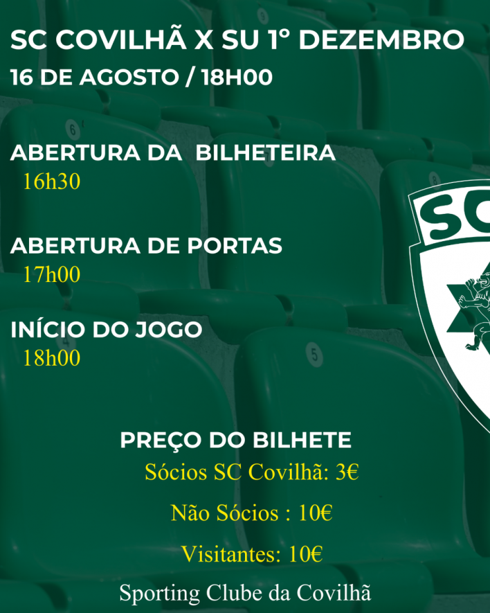 Informaes para o jogo da 2 Jornada