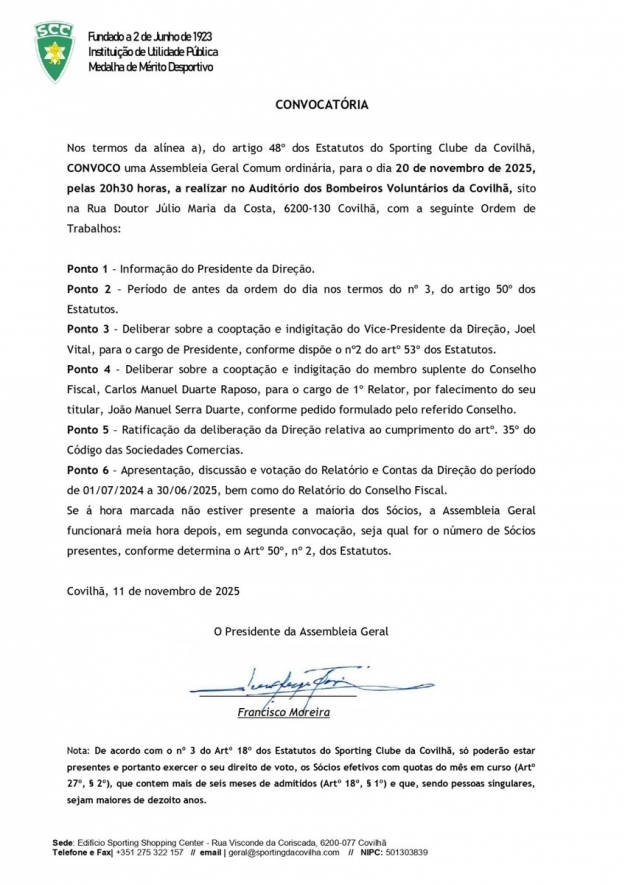 Assembleia Geral Ordinria 